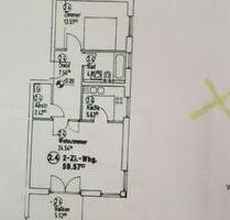 2 Zimmerwohnung, ca. 60 qm, ruhige Lage und doch zentral! - Treuchtlingen