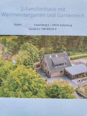 Foto - 9 Zimmer Einfamilienhaus zum Kaufen in Suderburg