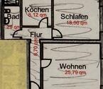 Foto - Gepflegte 2-Zimmer-Wohnung im 1. OG in Bergkamen