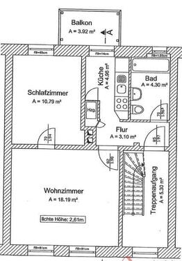 Foto - 2 Zimmer Etagenwohnung in Pritzwalk