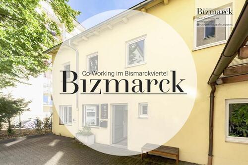 Foto - Büro Arbeitsplatz in Co-Working-Space Bizmarck zu Vermieten