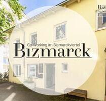 Büro Arbeitsplatz in Co-Working-Space Bizmarck zu Vermieten - Augsburg Antonsviertel