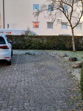 Foto - PKW Parkplatz in Stuttgart Feuerbach
