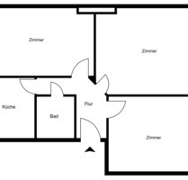 3-Zimmer am Jenischpark, nahe der Elbe, von Privat !!! - Hamburg Eppendorf