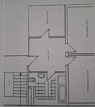 Foto - 2 Zimmer Dachgeschoßwohnung zum Kaufen in Hoyerswerda