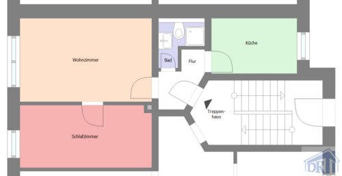 Foto - 2 Zimmer Erdgeschoßwohnung zur Miete in Zittau