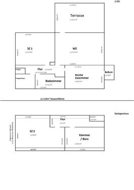 Foto - 3 Zimmer Maisonettewohnung mit große Terrasse in Dachau Ost