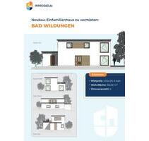 Neubau-Einfamilienhaus zu vermieten in Bad Wildungen