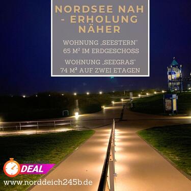 Foto - Fewo Norddeich Nordsee Meer Urlaub Erholung Strand