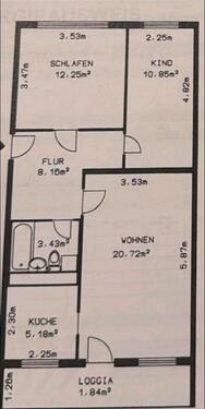 Foto - Nachmieter - 680,00&nbsp;EUR Kaltmiete, ca.&nbsp; 63,00&nbsp;m&sup2;