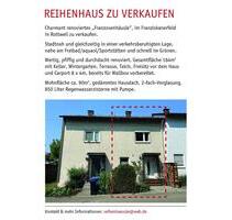 Reihenhaus - 250.000,00&nbsp;EUR Kaufpreis, ca.&nbsp; 90,00&nbsp;m&sup2; in Rottweil (PLZ: 78628)