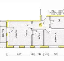 2 Zi-Wohnung mit Balkon, K-Abt. u TG Stellplatz - Neustadt an der Donau