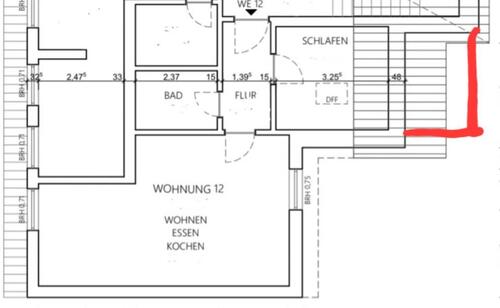 Foto - 2 Zimmer Dachgeschoßwohnung in Chemnitz
