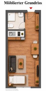 Foto - 1 Zimmer Erdgeschoßwohnung in Kassel