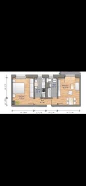 Foto - Schöne 2-Raum-Wohnung mit Balkon in Halle (Saale) – 540 € warm