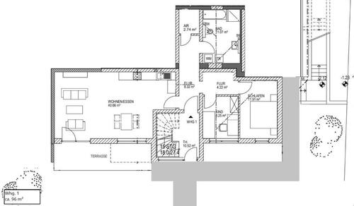 Foto - 3 Zimmer Erdgeschoßwohnung zur Miete in Passau