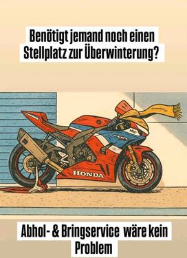 Foto - Motorrad Stellplatz, Winterplatz, Garage