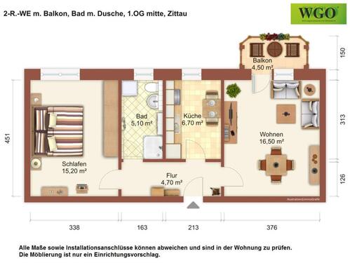 Foto - Etagenwohnung in Zittau