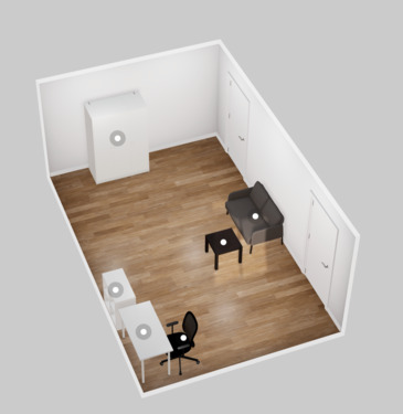 Foto - 1,5 Zi.-Appartement für junge Leute, möbliert nähe UniFOSBOS