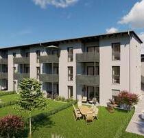 Moderne 2-Zimmer-Wohnung- Erstbezug - Landau an der Isar