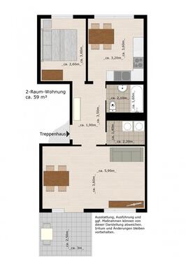 Foto - 2 Zimmer Etagenwohnung in Dessau-Roßlau