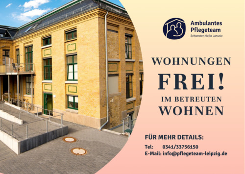 Foto - Wohnungen frei - im betreuten Wohnen am Lindenauer Hafen