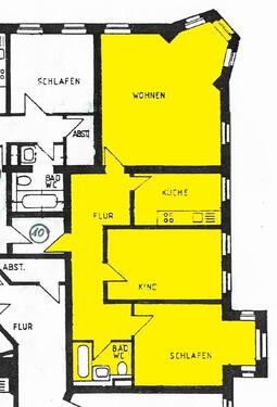 Foto - 3 Zimmer Etagenwohnung in Leipzig