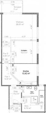 Foto - Erdgeschoßwohnung in Senftenberg zur Miete