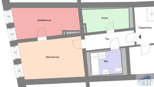 Foto - 2 Zimmer Etagenwohnung zur Miete in Zittau