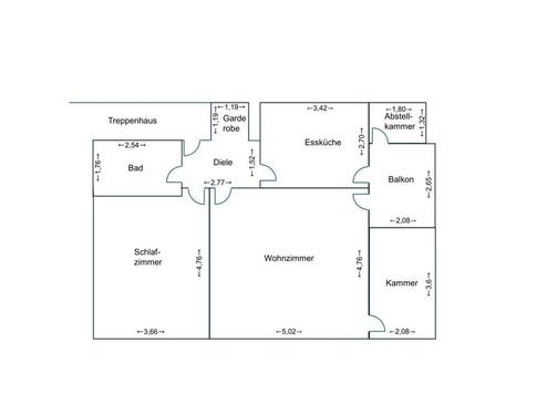 Foto - 2 Zimmer Etagenwohnung zur Miete in Köln