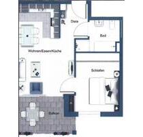 Geschmackvolle, neuwertige 2-Raum-Hochparterre-Wohnung - Göppingen