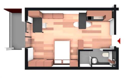 Foto - 1 Zimmer Erdgeschoßwohnung in Garching bei München