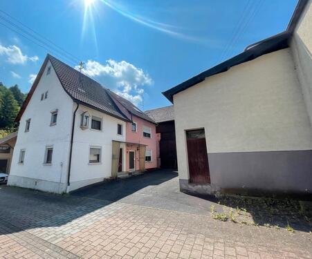 Foto - 2 Doppelhaushälften mit Garten, Scheune und Nebengebäude