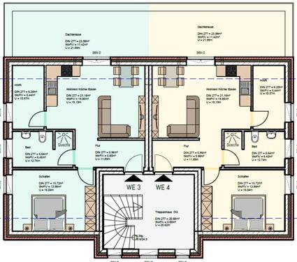 Foto - 2 Zimmer Dachgeschoßwohnung zur Miete in Moormerland