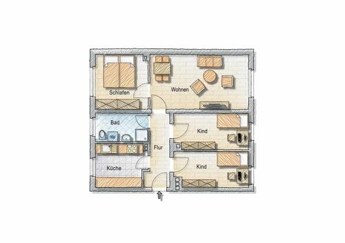 Foto - Etagenwohnung in Selke-Aue zur Miete