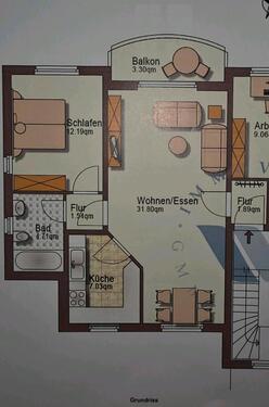 Foto - 2 Zimmer Etagenwohnung in Klipphausen