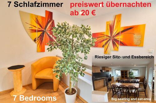 Foto - Top für Monteure & Geschäftsreise 7 Schlafzimmer große Küche ab 20 €