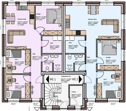 Foto - 3 Zimmer Erdgeschoßwohnung zur Miete in Moormerland