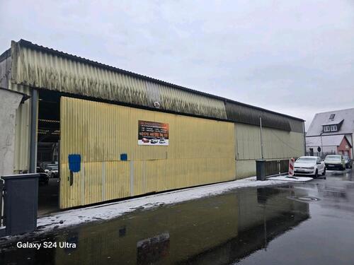 Foto - Halle zu vermieten – ca. 1.000 m² mit Parkplätzen und Werkstatt