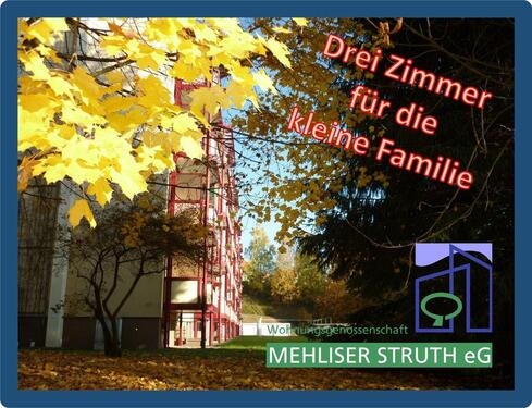 Foto - Dreiraumwohnung im Erdgeschoss - 346,00 EUR Kaltmiete,