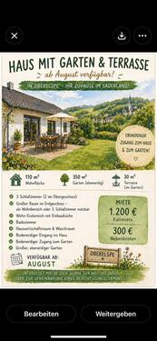 Foto - Haus mit Garten - 1.000,00&nbsp;EUR Kaltmiete, ca.&nbsp; 110,00&nbsp;m&sup2;