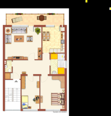 Foto - Erstbezung nach Sanierung, 3 ZKBB in Daxlanden 1. OG