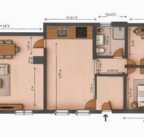 Frisch sanierte 4-Zimmer-Wohnung mit neuer Heizung & Elektrik - Mutterstadt