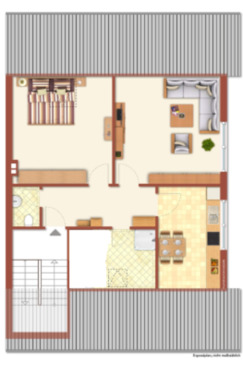 Foto - Erstbezug nach Sanierung, 2 Zimmer DG Wohnung in Daxlanden