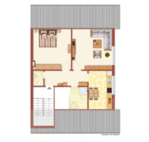 Erstbezug nach Sanierung, 2 Zimmer DG Wohnung in Daxlanden - Karlsruhe Erstbezug nach Sanierung, 2 Zimmer DG Wohnung in Daxlanden - Karlsruhe