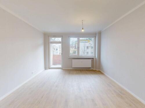 Foto - Vollständig renovierte 2-Zimmer-Wohnung mit BALKON, saniertem Bad und moderner EBK