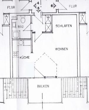Foto - Charmante 1-Zimmer-Wohnung mit großem Süd-Balkon in Seeburg