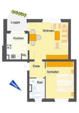 Foto - 2 Zimmer Etagenwohnung in Lüdenscheid