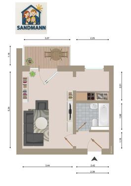 Foto - Etagenwohnung in Fürstenwalde (Spree)