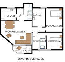 Moderne 4-Zi.Whg im Grünen in 89423 GundelfingenPeterwörth - Gundelfingen an der Donau
